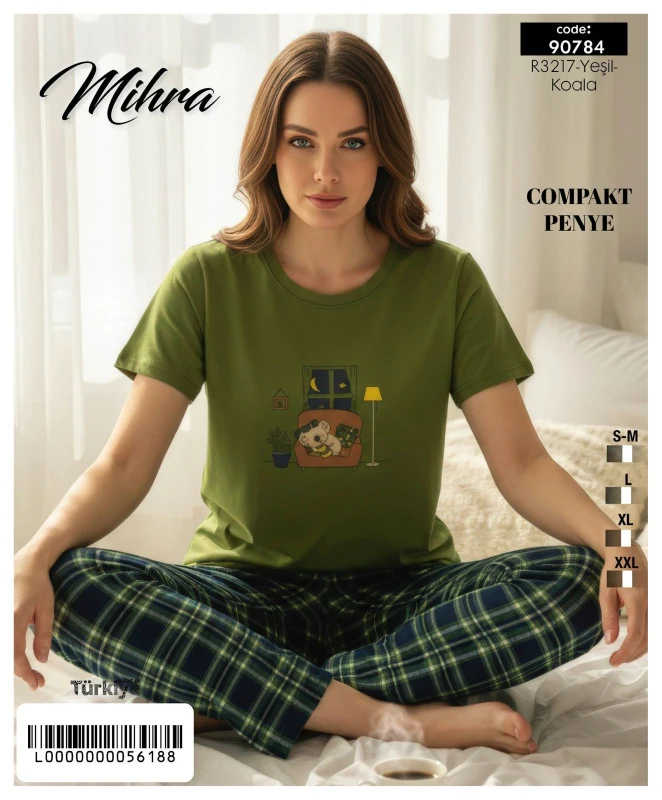 MİHRA 90784 R3217 KOMPAKT PENYE KISA KOL BASKILI B