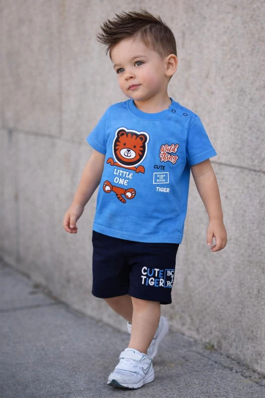 ADIMBEBE 14007 ERKEK TAKIM MAVİ