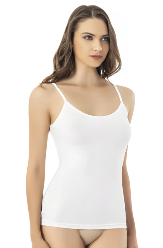 KOTA 6600.2 İP ASK MODAL ATLET (BEYAZ) 2XL
