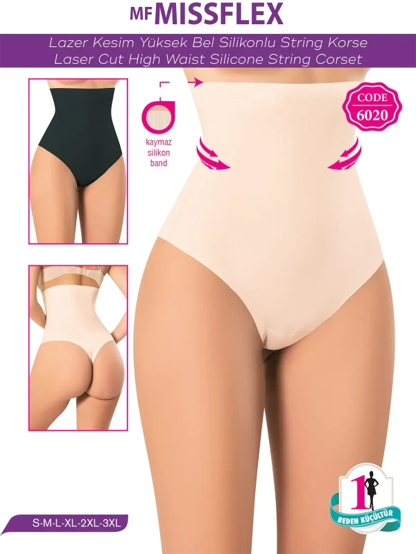 FLEX FİT 6020 KADIN YÜKSEK BEL STRİNG KORSE