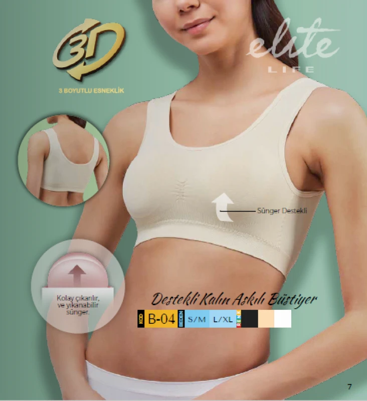 ELİTE LİFE 772 B-04 BEYAZ S/M