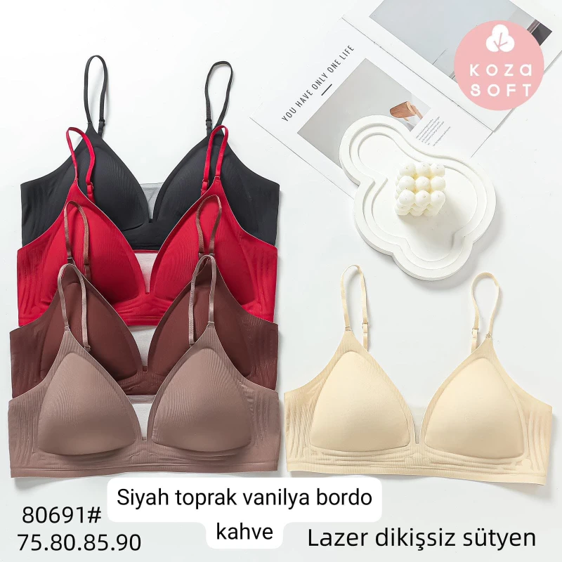 KOZA 80691 LAZER DİKİŞSİZ BAYAN SÜTYEN