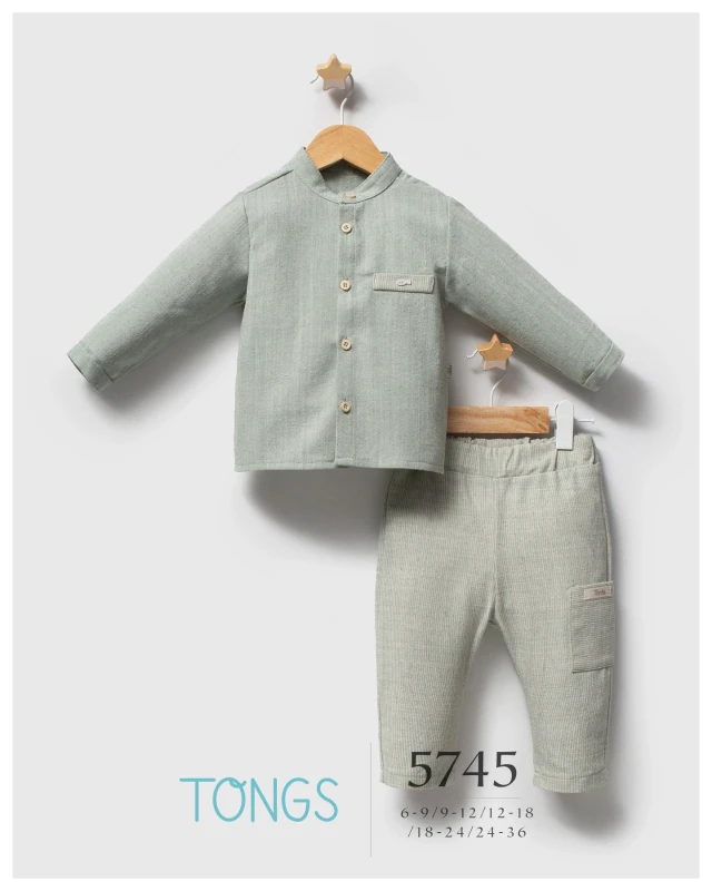 TONGS 5745 SAILING SOUL 2'Lİ TAK Yeşil