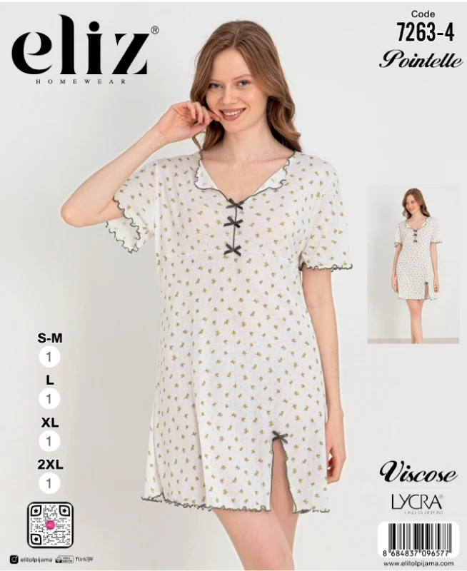 ELİZ 7263-4 KISA KOLLU TUNİK