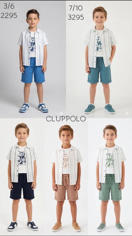CLUP POLO 2295 STAY TURKUAZ 3-6YAŞ