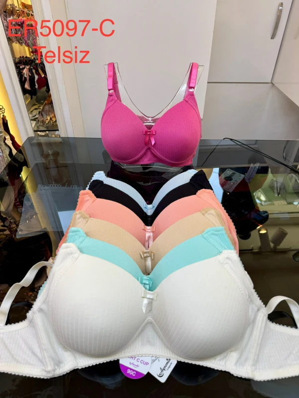 AYSEMİN ER5097 SÜTYEN TOZ PEMBE 85-105