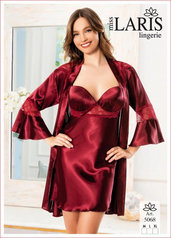 MİSS LARİS 5068 SABAHLIK 2Lİ TAKIM 