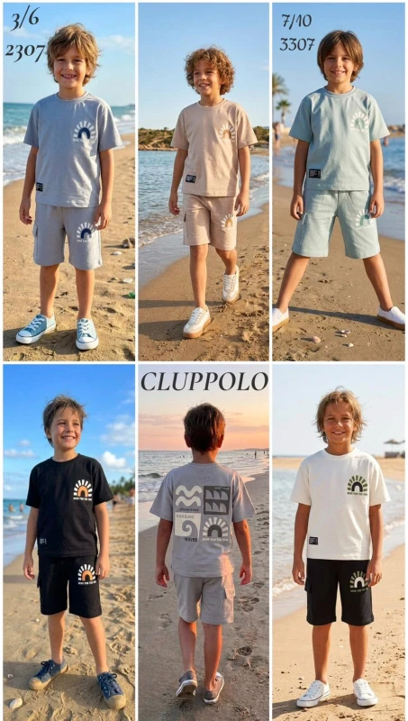CLUP POLO 2307 SUN BAS.ER.TK BEJ 3-6YAS