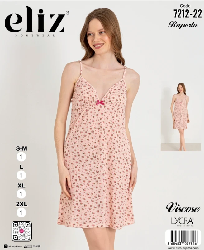 ELİZ 7212-22 İP ASKILI TUNİK