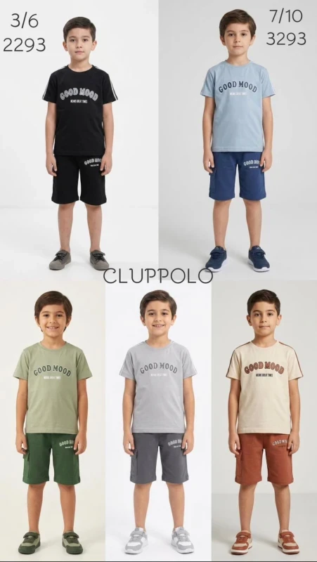 CLUP POLO 2293 GOOD MOOD BOYS SUIT