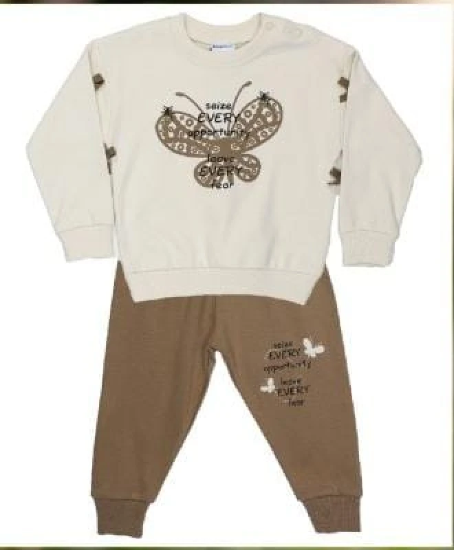 NAZAR 26690 KELEBEK PRINTING INTERNATIONAL SUIT 9-24 شهرًا