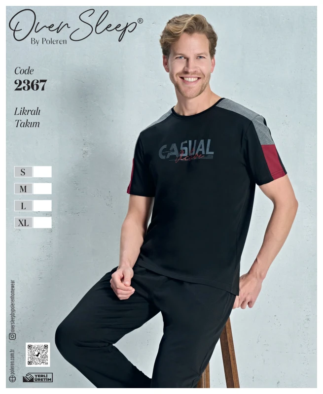 POLEREN 2367 ERKEK PİJAMA TAKIMI