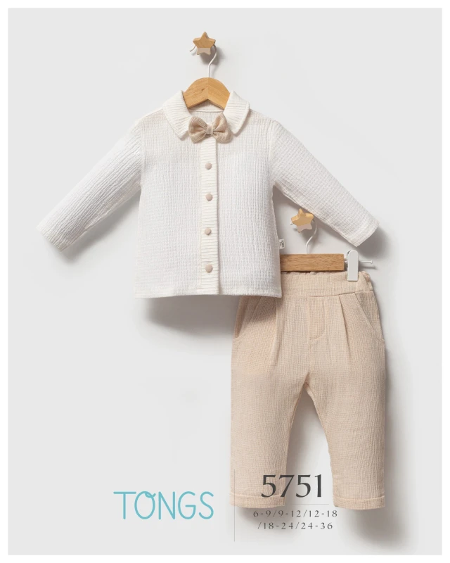 TONGS 5751 STYLISH AND COMFY 2Lİ TK Bej