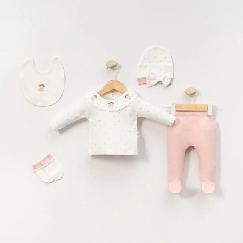 CAYZEN 2089 BABY CHERRY 5 Lİ SET PEMBE
