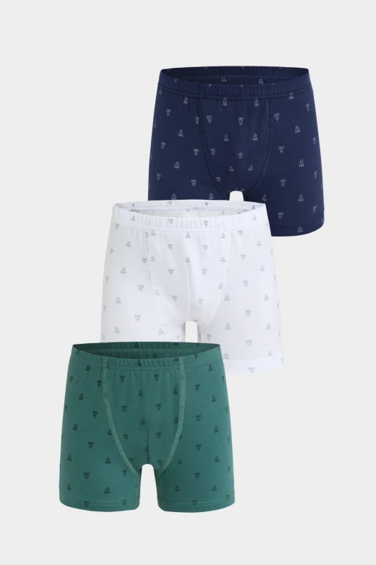BERRAK 5081 ERKEK ÇOCUK 3'LÜ BOXER 9-10 YAŞ