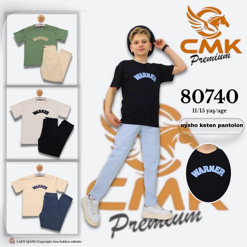 CMK 80740 ERKEK TAKIM Taş 11-15YAŞ
