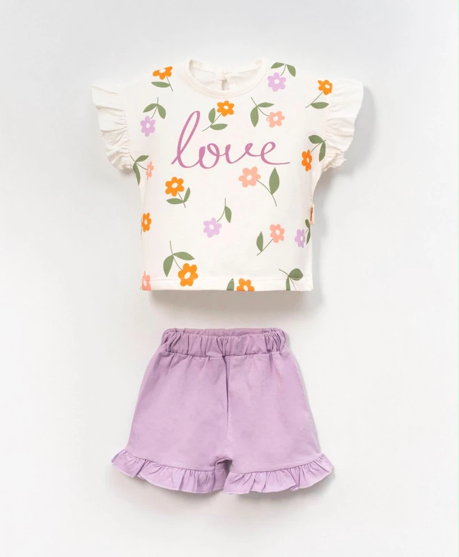 VOVİDO 3163 LOVE BASK TK LİLA 6-24AY