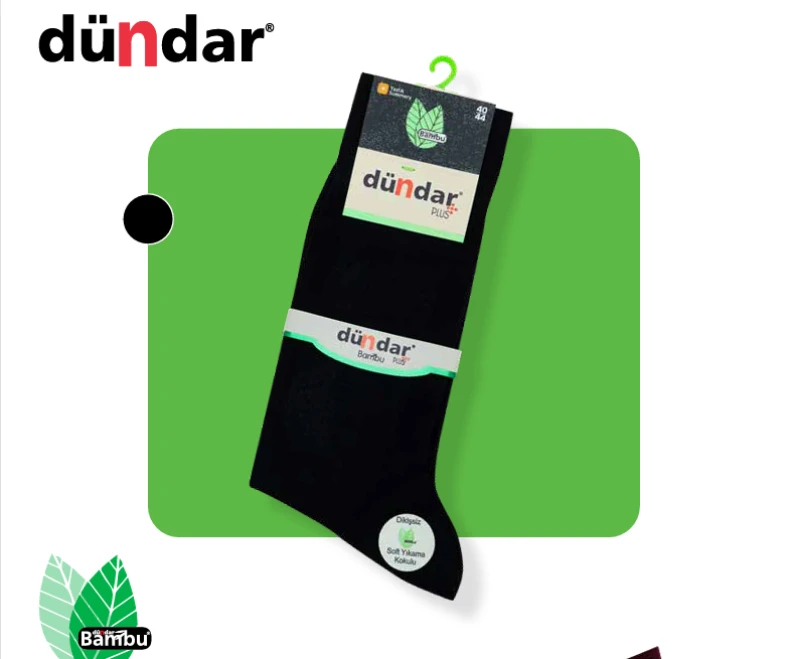 DÜNDAR 5534 PLUS ERKEK BAMBU PENYE ÇORAP
