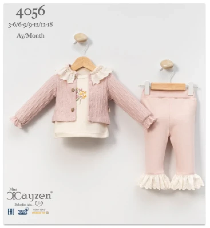 CAYZEN 4056 TRİKO 3 LÜ TAKIM 