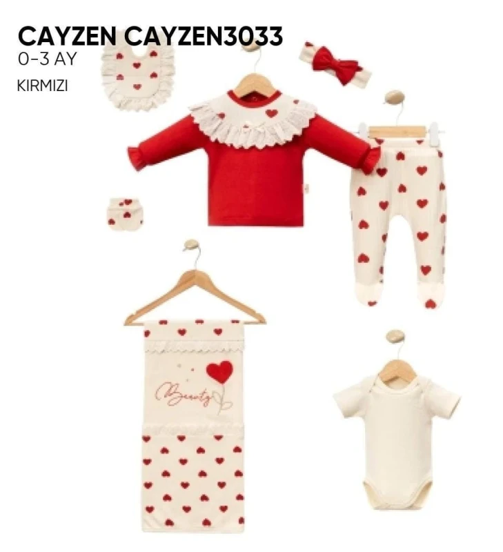 CAYZEN 3033 KALPLİ 7 Lİ SET 