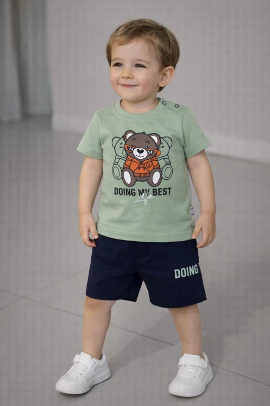 ADIMBEBE 1406 ERKEK TAKIM YEŞİL