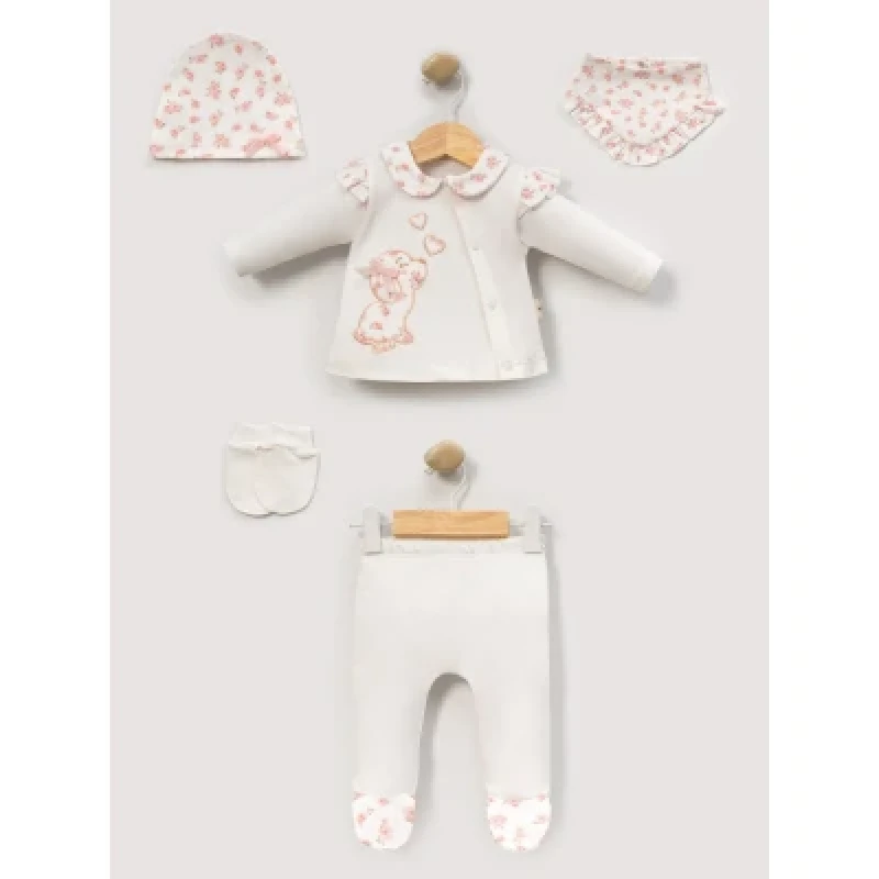 CAYZEN 2120 CUTE BABY 5 Lİ SET PEMBE