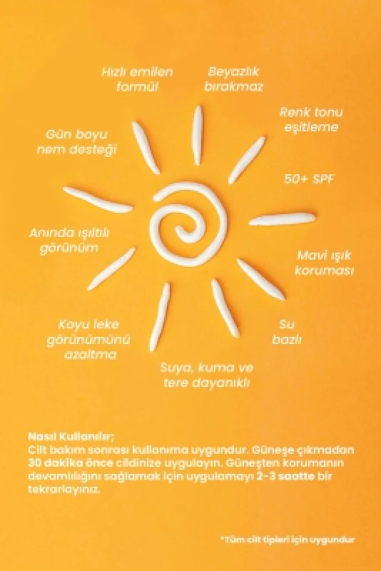 كريم حماية من الشمس مجدد ومعادل للون البشرة من ROYUES بعامل حماية من الشمس SPF50+ لإصلاح حاجز البشرة، مرطب، 50 مل