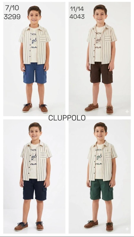 CLUP POLO 4043 STRONG KAHVERENGİ 11-14YAS