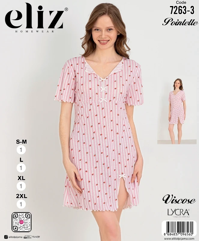 ELİZ 7263-3 KISA KOLLU TUNİK