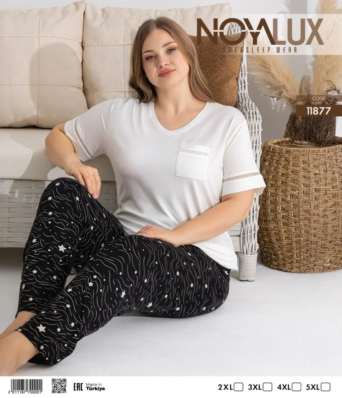 NOYA 11877 BİG CEPLİ PİJAMA