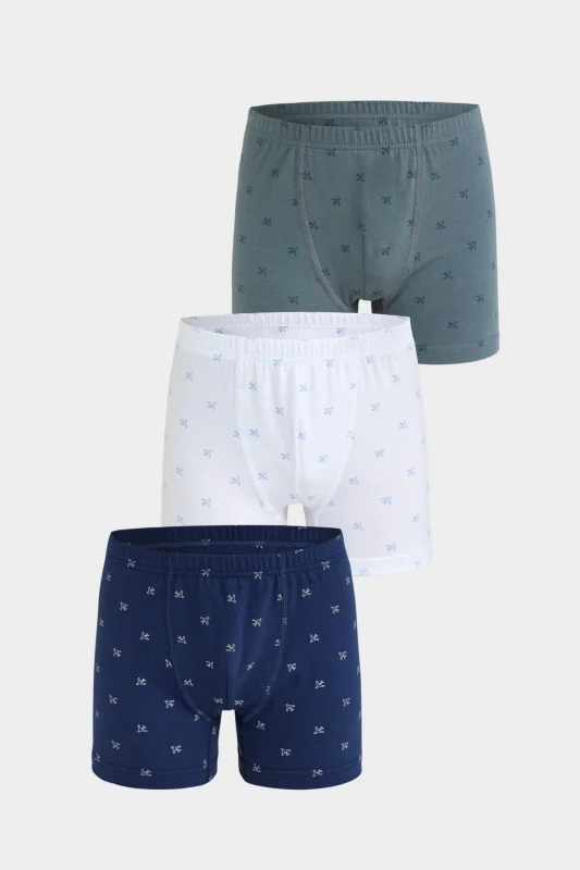 BERRAK 5066 ERKEK ÇOCUK 3'LÜ BOXER