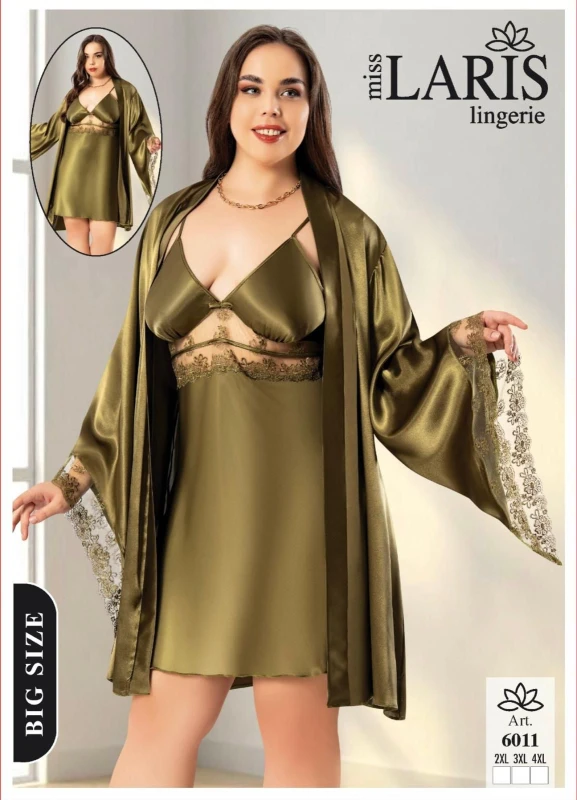 MİSS LARİS 6011 SABAHLIK 2Lİ TAKIM 
