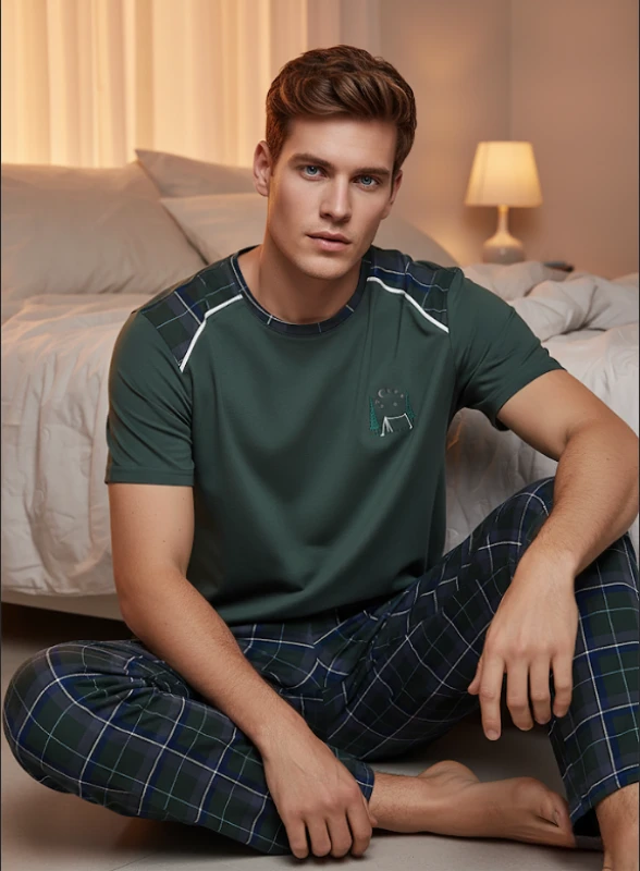 MİHRA 65129 R3393 SÜPREM NAKIŞLI ARA BİYELİ ERKEK TAKIM