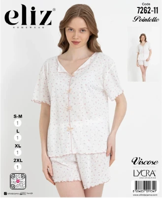 ELİZ 7262-11 FİYONKLU ŞORT TAKIM