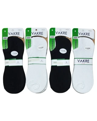 VAKRE 9137 ERKEK SNEAKERS GÖRÜNMEZ ÇORAP 12'Lİ