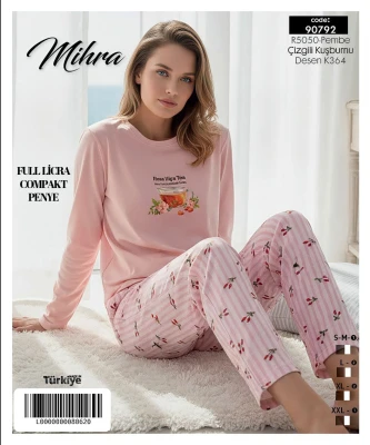 MİHRA 90792 R5050 LİKRALI SÜPREM BASKILI BASIC TAKIM