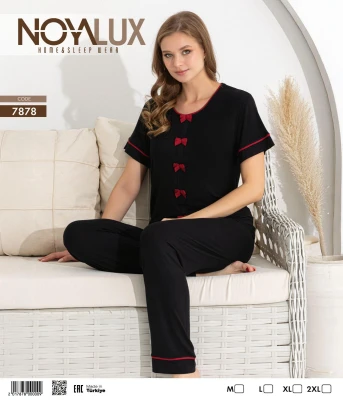 NOYA 7878 FİYONKLU PİJAMA TAKIMI