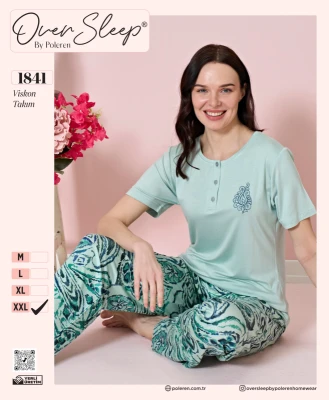 POLEREN 1841 BAYAN PİJAMA TAKIMI