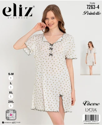 ELİZ 7263-4 KISA KOLLU TUNİK