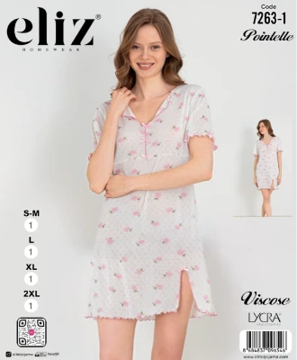 ELİZ 7263-1 SHORT SLEEVE TUNIC