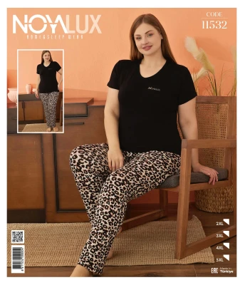 NOYA 11532 BIG EMBROIDERED PAJAMAS