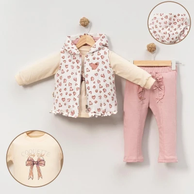 BEBLY CANCUNO 2530 ÜÇ LÜ KIŞLIK TK PUDRA 9-18 AY