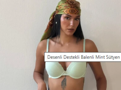 CANSOY 724 PAMUK DESTEKLİ SÜTYEN MİNT