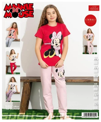 TARIK 6594 MİNNİE SPORTSWEAR STİCK KISA KOL TAKIM 