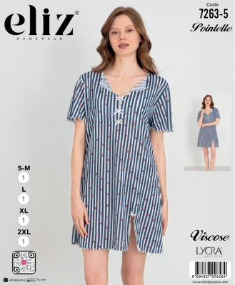 ELİZ 7263-5 KISA KOLLU TUNİK