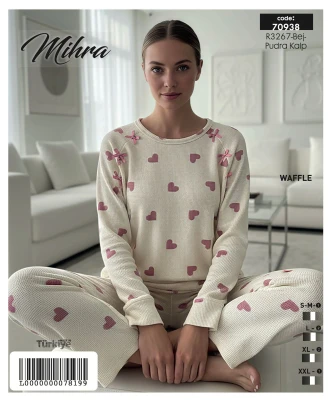 MİHRA 70937 R3166 WAFFLE KARYOKALI BASIC TAKIM SİYAH