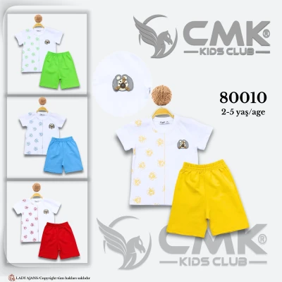 CMK 80010 ERKEK TAKIM KIRMIZI  2-5YAS