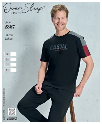 POLEREN 2367 ERKEK PİJAMA TAKIMI