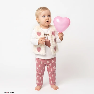ELCİBABY 8519 KIZ 3\'LÜ TK PEMBE 6-24 AY