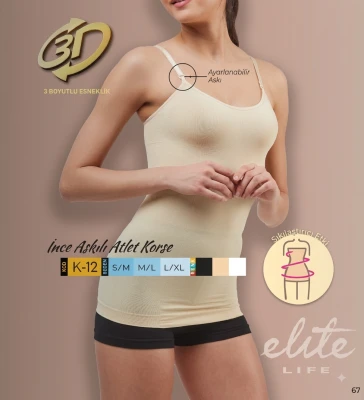 ELİTE LİFE 875 K-12 TOPARLAYICI ATLET KORSE